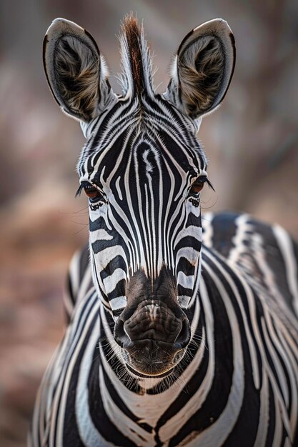 Zebra in the wild