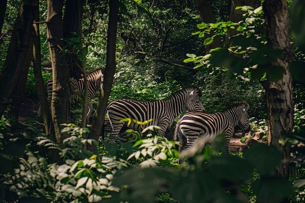 Free photo zebra in the wild