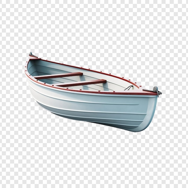 Free PSD 3d boat isolated on transparent background