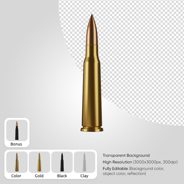 3d bullet