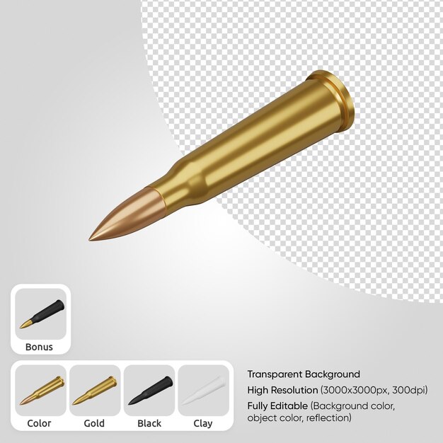 3d bullet