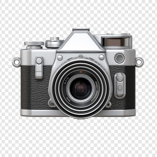 Free PSD 3d camera isolated on transparent background