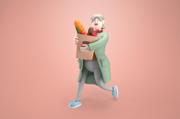 3d cartoon men illustration