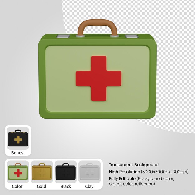 3d first aid kit