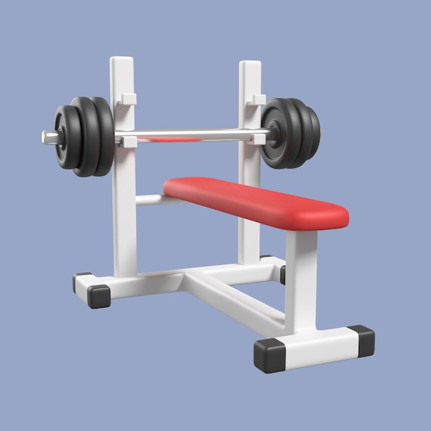 3d icon for gym and exercise