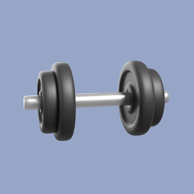 Free PSD 3d icon for gym and exercise