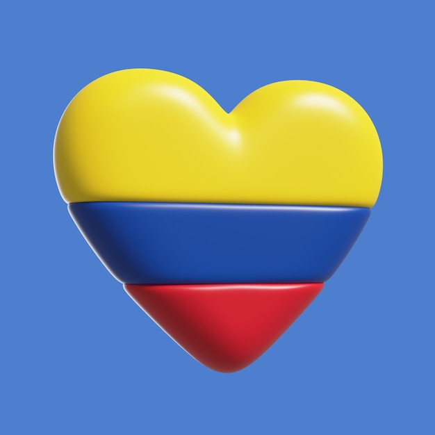 Free PSD 3d icon with traditional colombian representation