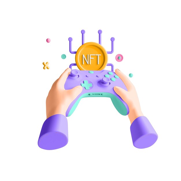 3D NFT Icon NFT Games