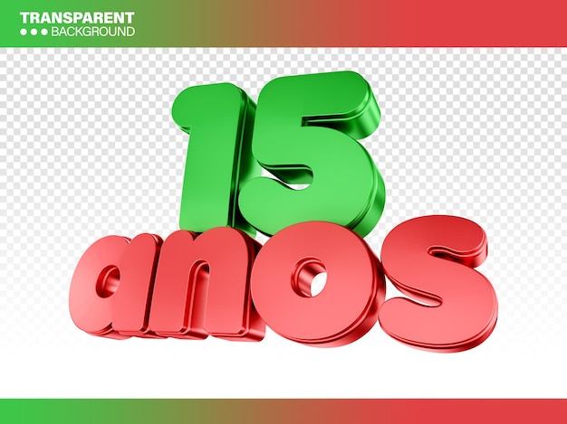 Free PSD 3d number opening celebration company anniversary congratulations age numbers render