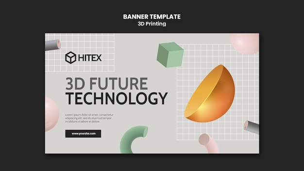 3d printing banner template