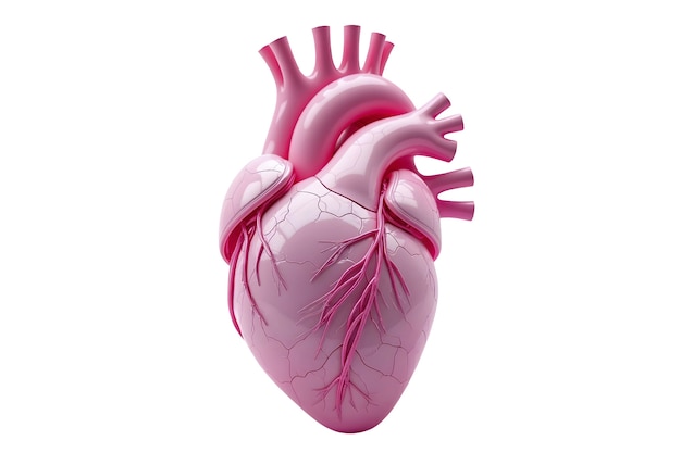 Free PSD 3d realistic heart