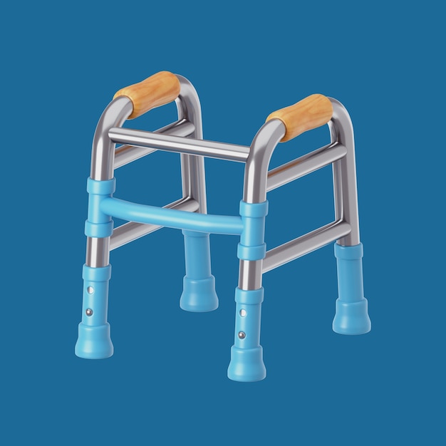 Free PSD 3d render of disability icon