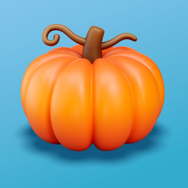 Free PSD 3d rendering of autumn icon