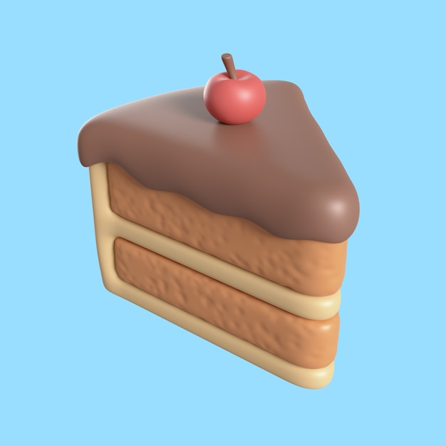 3d rendering of coffee shop icon