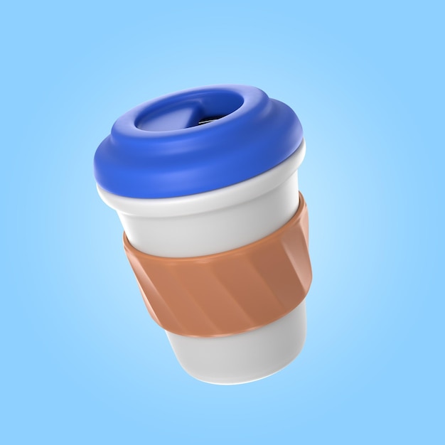 3d rendering of delicious beverage