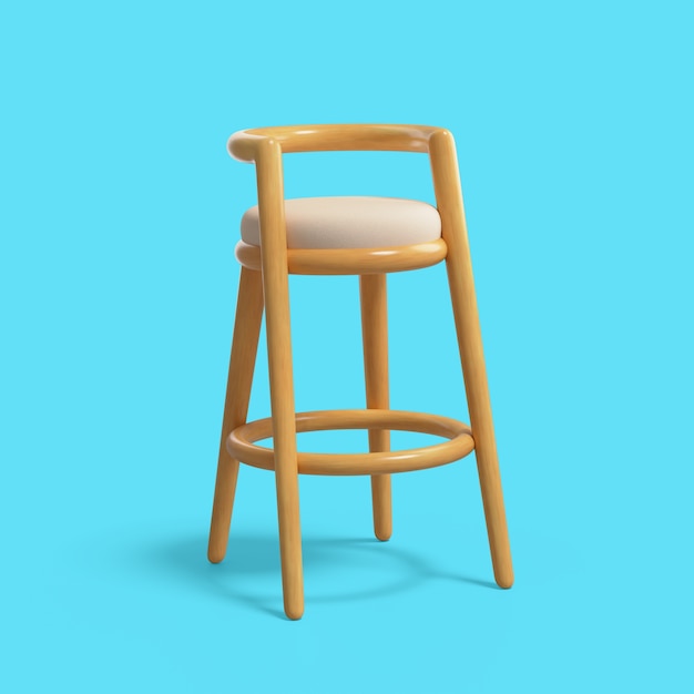 Free PSD 3d rendering of furniture icon