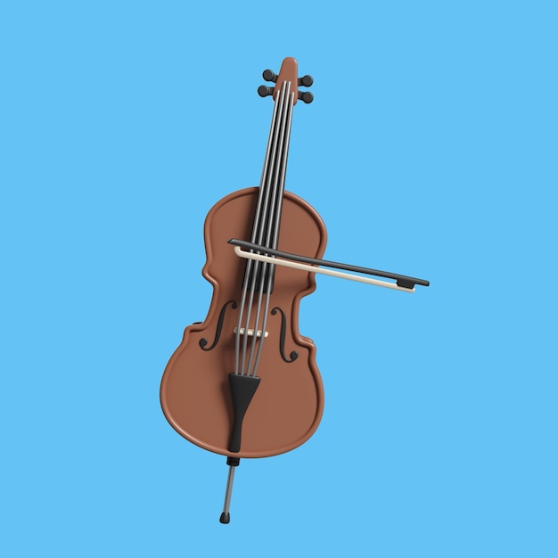 3d rendering of icon instrument