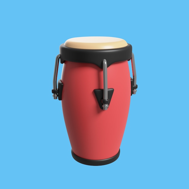 Free PSD 3d rendering of icon instrument