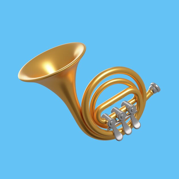 3d rendering of icon instrument