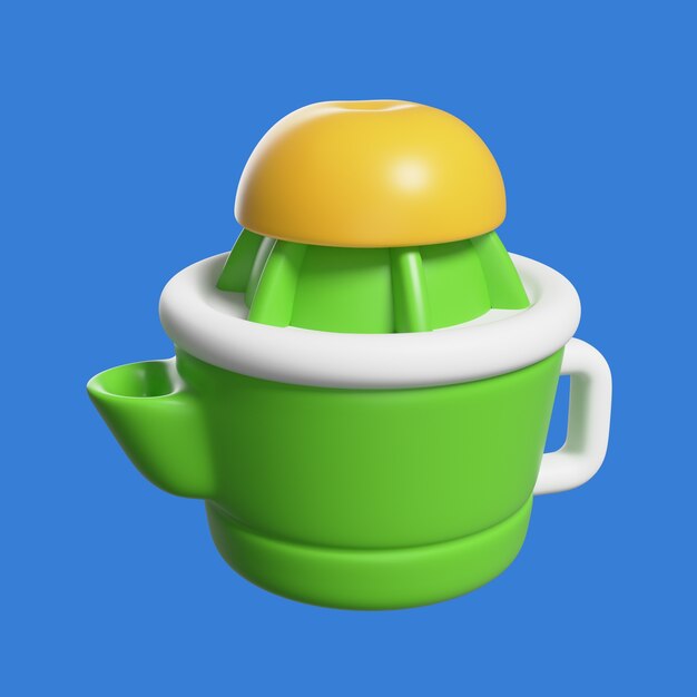 Free PSD 3d rendering of kitchen tool  icon