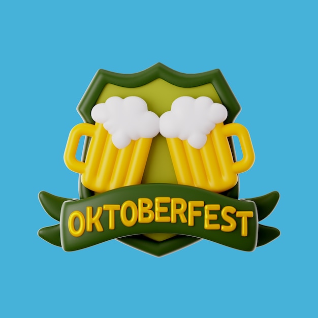 3d rendering of oktoberfest icom