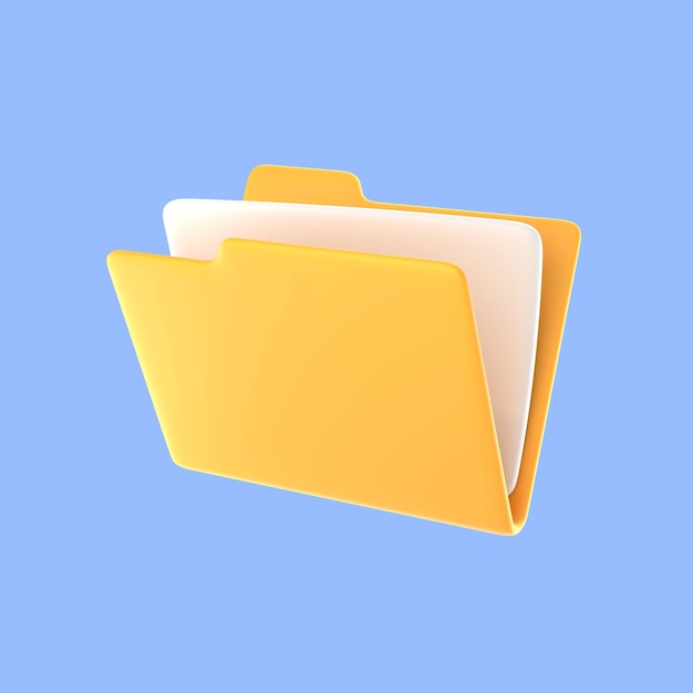 Free PSD 3d rendering of ui icon