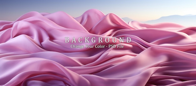 Free PSD abstract background silk or satin