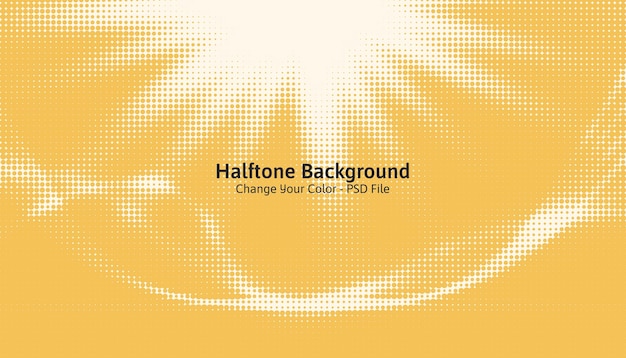 Free PSD abstract halftone background