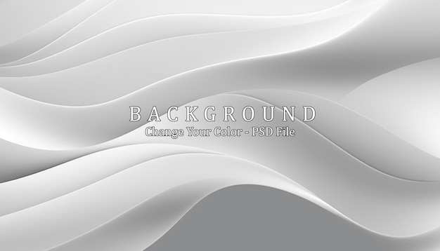 Free PSD abstract white and grey background generative ai