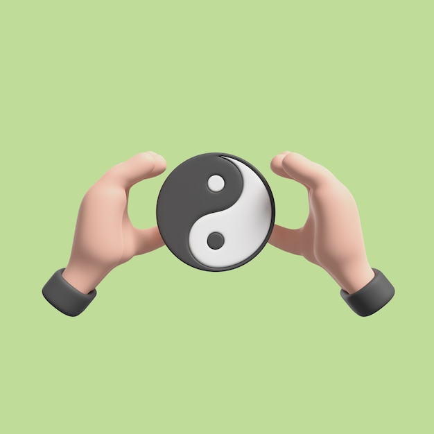 Free PSD alternative medicine yin yang icon