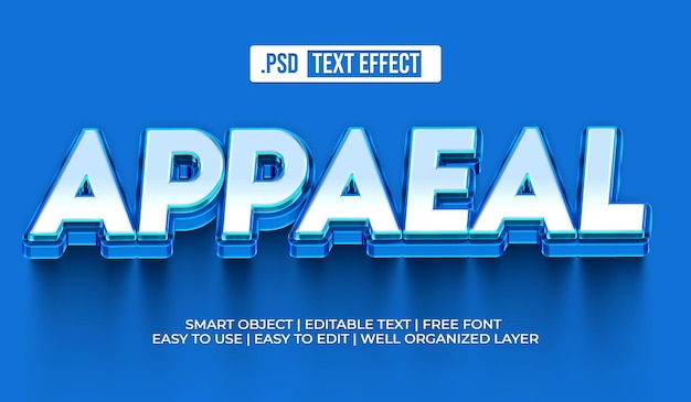 Appeal Text Style Effect