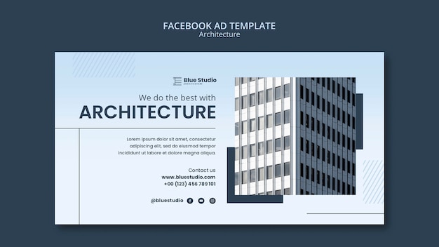 Architecture social media promo template