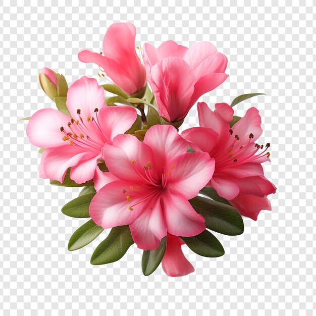 Azalea png isolated on transparent background