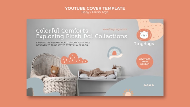 Free PSD baby template design