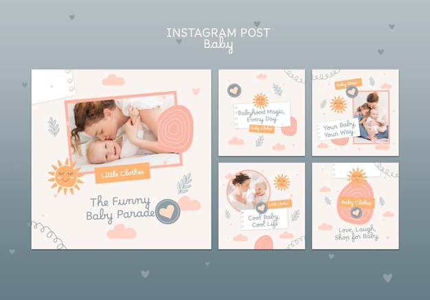 Baby template design