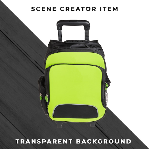 Free PSD backpack object transparent psd