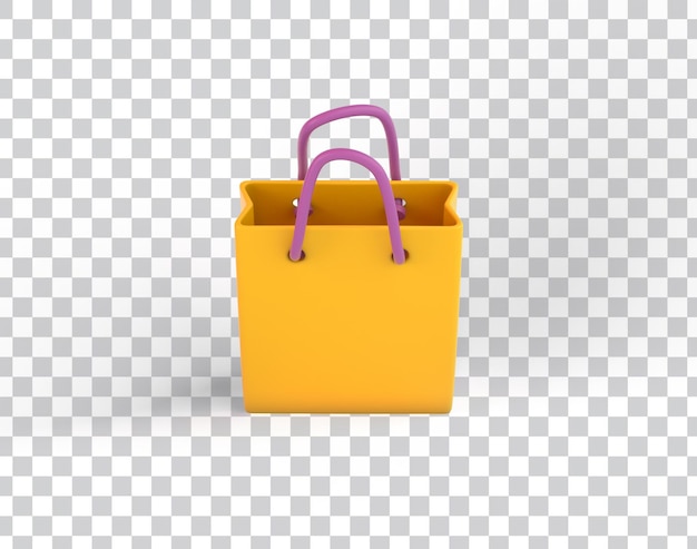 Free PSD bag front side