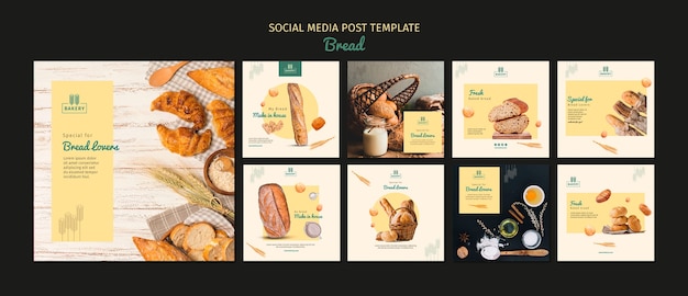 Bakery social media post