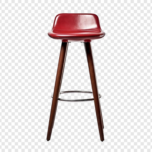 Free PSD barstool chair isolated on transparent background