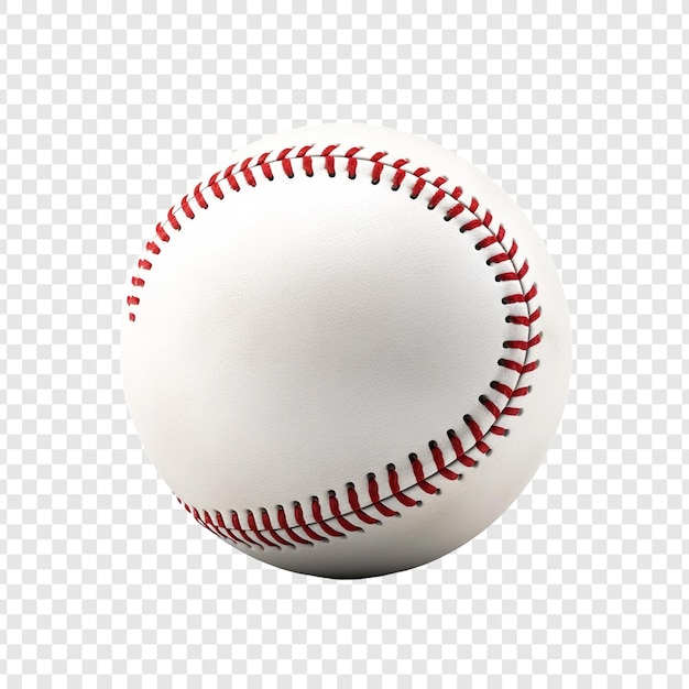 Baseball isolated on transparent background