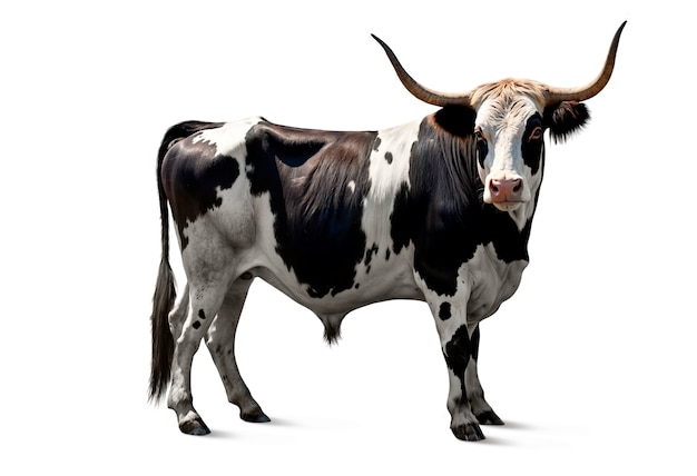 Free PSD beautiful cow picture