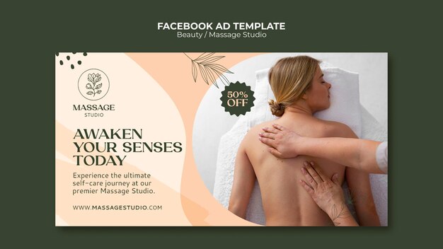 Beauty facebook ad  template