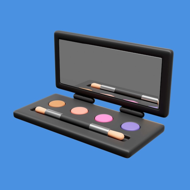 Free PSD beauty and make-up 3d icon