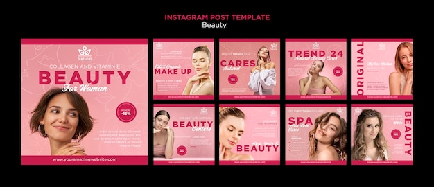 Beauty template