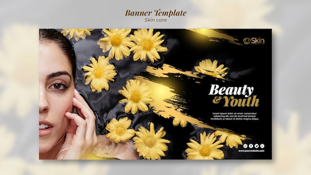 Free PSD beauty and youth skin care treatment