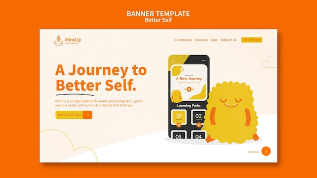 Better self banner template