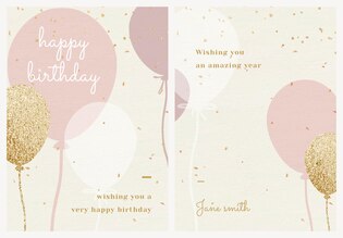 Printable birthday cards