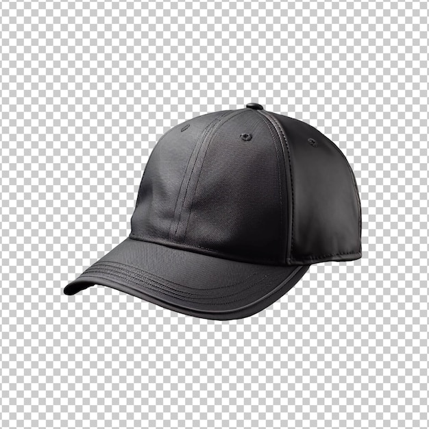 black cap isolated on background