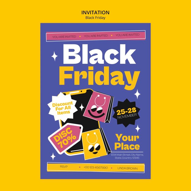 Black friday template design