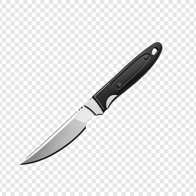 Free PSD blade of a snap off knife isolated on transparent background